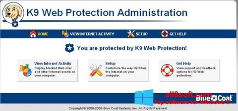 Petikan skrin K9 Web Protection untuk Windows 8