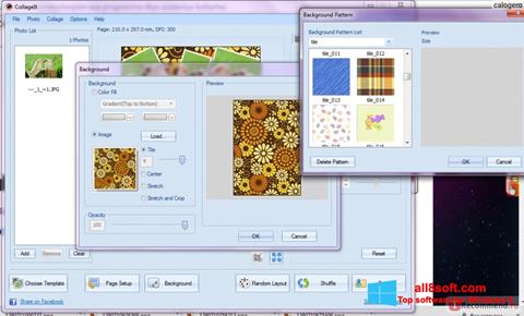 Petikan skrin CollageIt untuk Windows 8