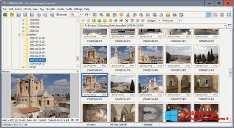 Petikan skrin FastStone Image Viewer untuk Windows 8