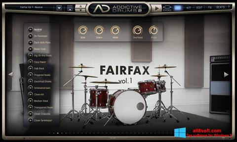 Petikan skrin Addictive Drums untuk Windows 8