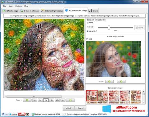 Petikan skrin Photo Collage Maker untuk Windows 8