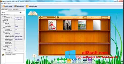 Petikan skrin Bookshelf untuk Windows 8