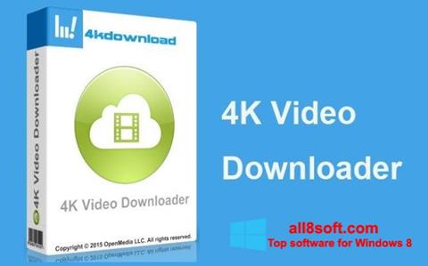 Petikan skrin 4K Video Downloader untuk Windows 8