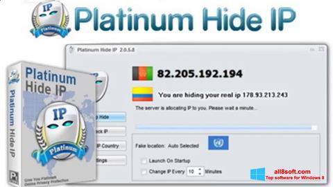 Petikan skrin Hide IP Platinum untuk Windows 8