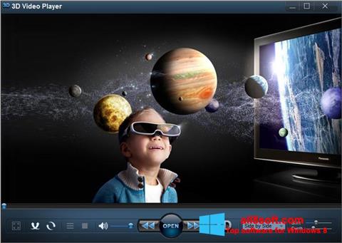 Petikan skrin 3D Video Player untuk Windows 8