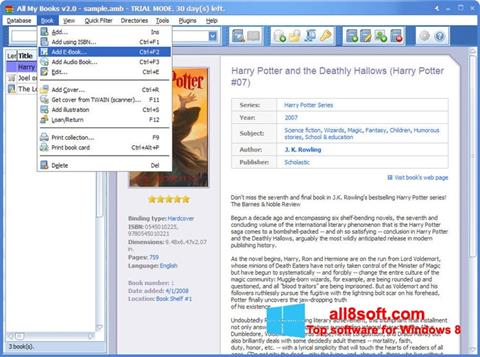 Petikan skrin All My Books untuk Windows 8