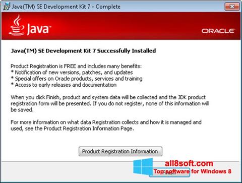 Petikan skrin Java untuk Windows 8