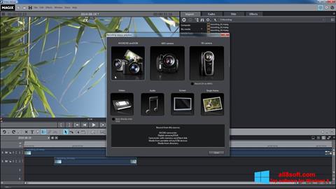 Petikan skrin MAGIX Movie Edit Pro untuk Windows 8