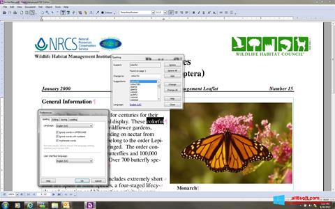 Petikan skrin Foxit Advanced PDF Editor untuk Windows 8