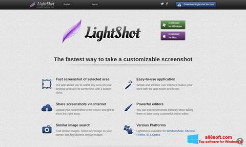 Petikan skrin LightShot untuk Windows 8