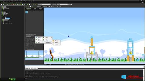 Petikan skrin GameMaker: Studio untuk Windows 8