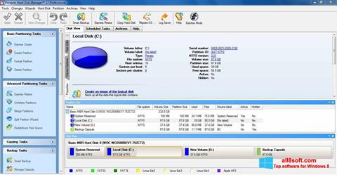 Petikan skrin Paragon Hard Disk Manager untuk Windows 8