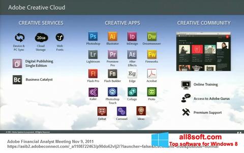 Petikan skrin Adobe Creative Cloud untuk Windows 8