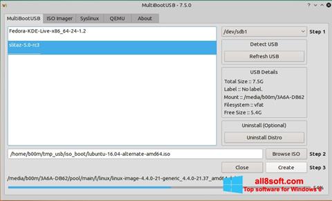 Petikan skrin MultiBoot USB untuk Windows 8